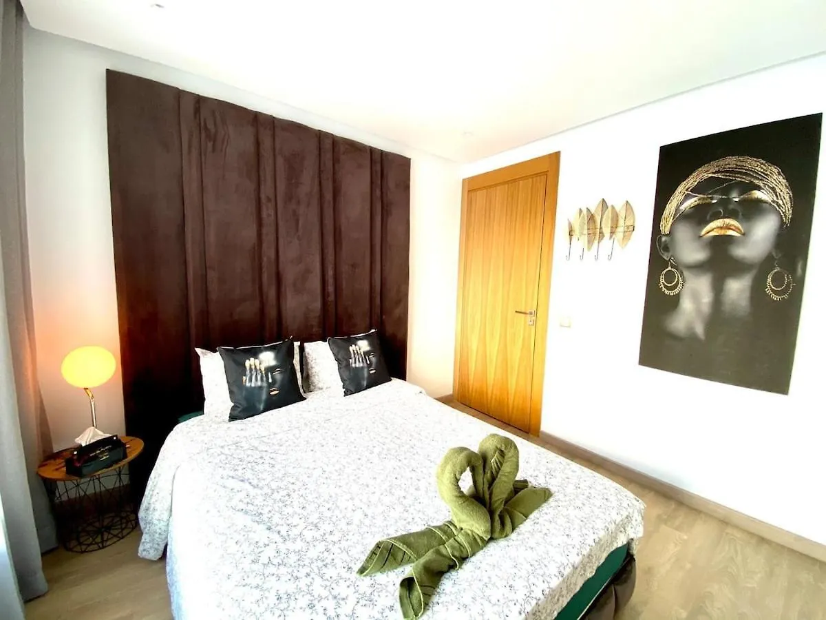 Anfa Living 29-The Gatsby 5 Chic&New Apt Near Sea Casablanca