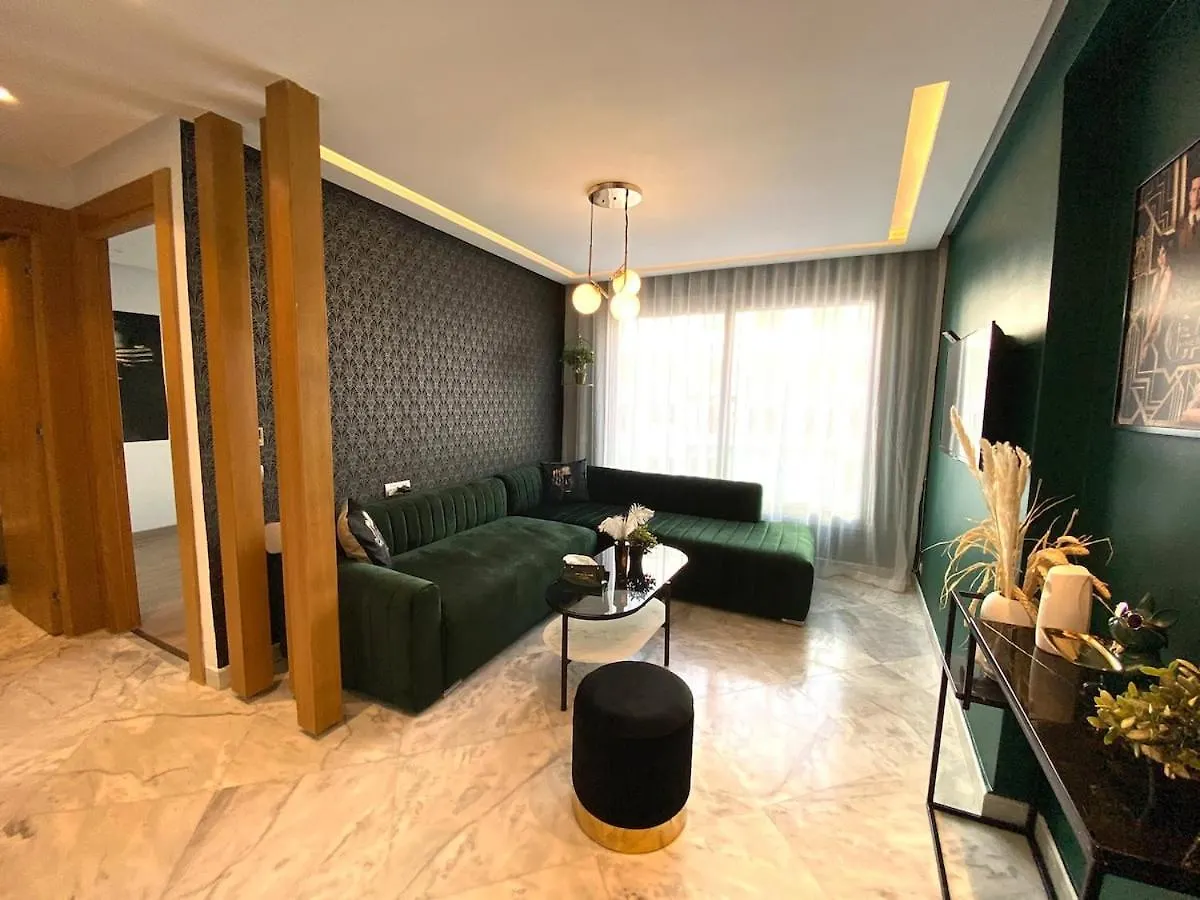 Anfa Living 29-The Gatsby 5 Chic&New Apt Near Sea Casablanca
